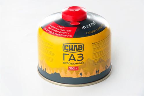 Газ в балоні Сила різьбове з'єднання для кемпінгу 230 гр (680246)