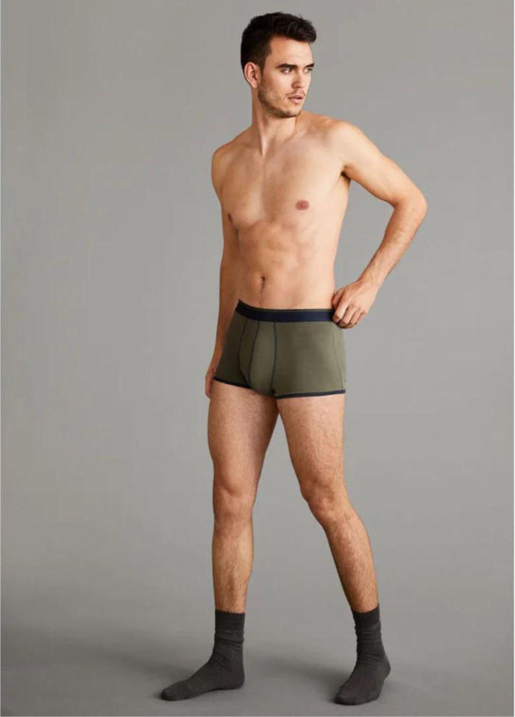 Набір трусів чоловічих боксерів р. 52-54 Хакі (BM200HBB_L) - фото 2 Набір трусів чоловічих боксерів р. 52-54 Хакі (BM200HBB_L) - фото 2