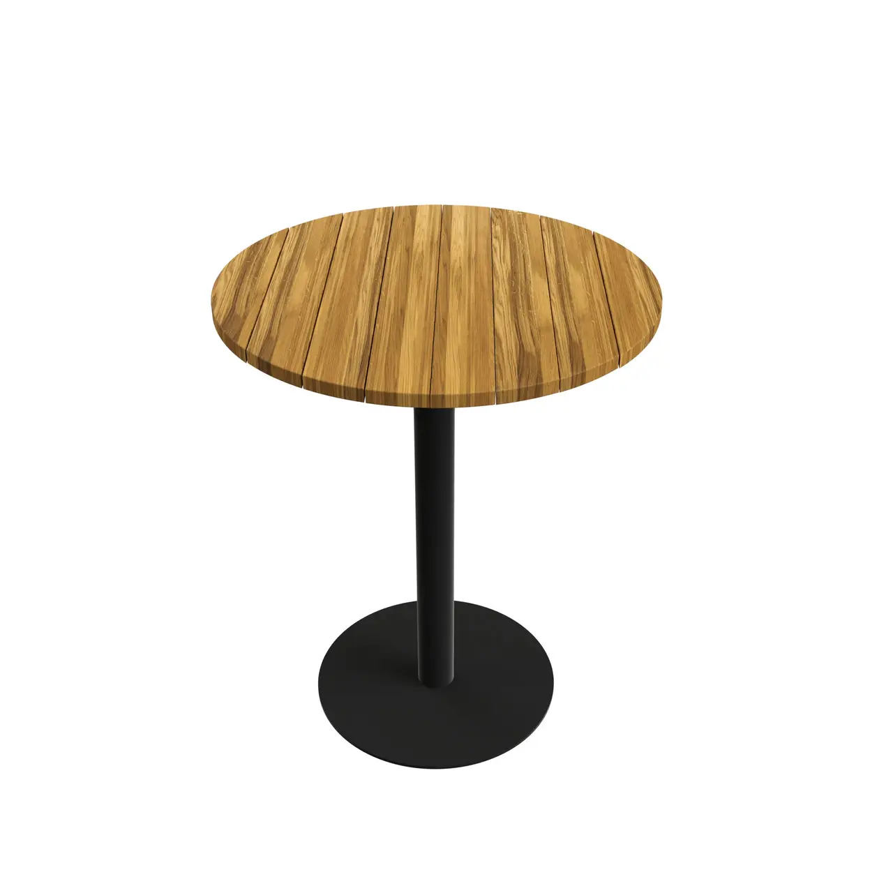 Вуличний стіл Lofty Серія 2 круглий з ламелей ясена d 600 мм - фото 1 Вуличний стіл Lofty Серія 2 круглий з ламелей ясена d 600 мм - фото 1