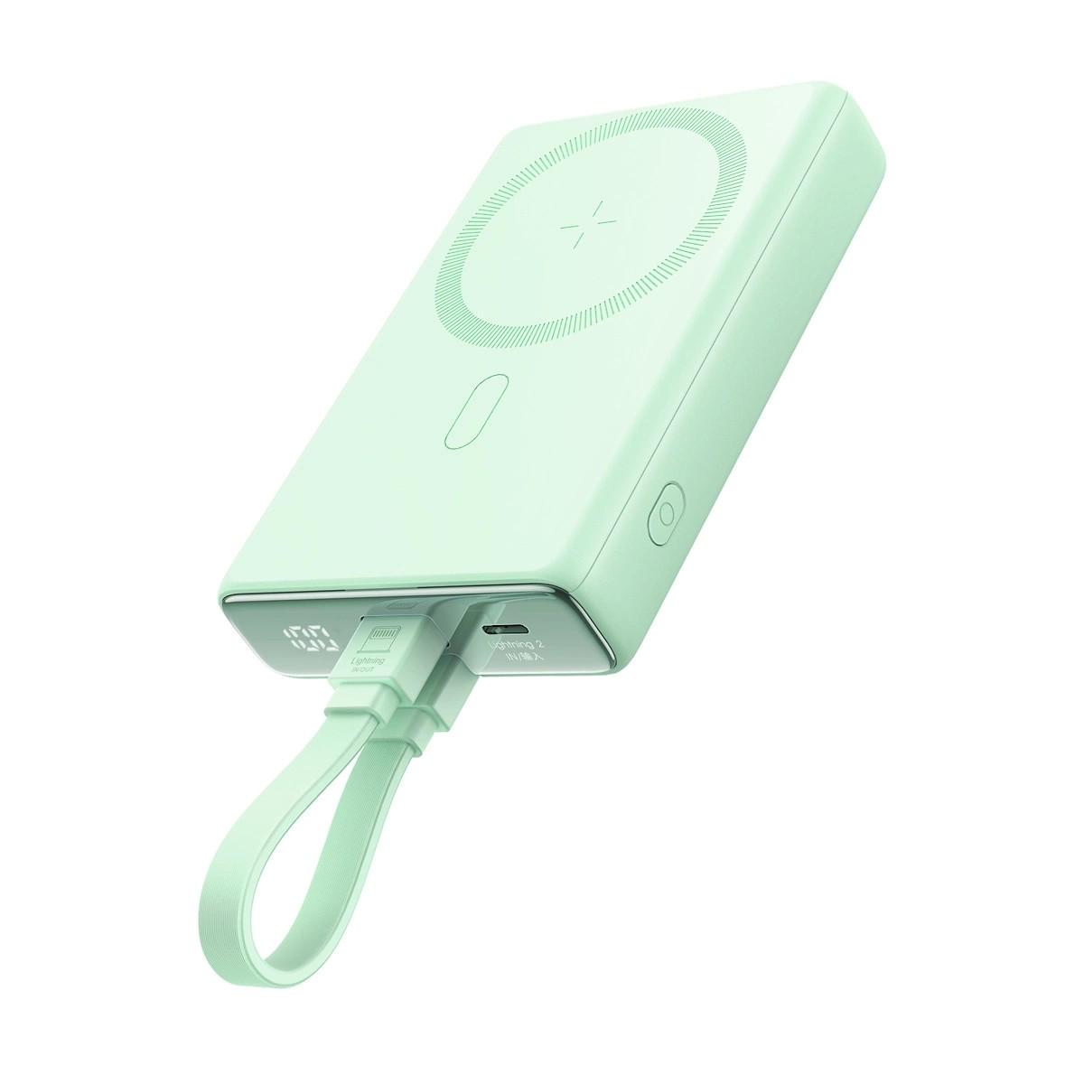 Повербанк Joyroom 10000 mAh 20W Green (JR-PBM01)