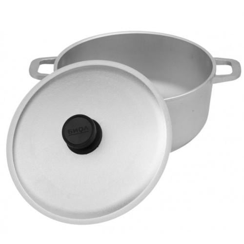 Каструля алюмінієва з потовщеним дном Биол Блиск 4 л (К401) - фото 3 Каструля алюмінієва з потовщеним дном Биол Блиск 4 л (К401) - фото 3