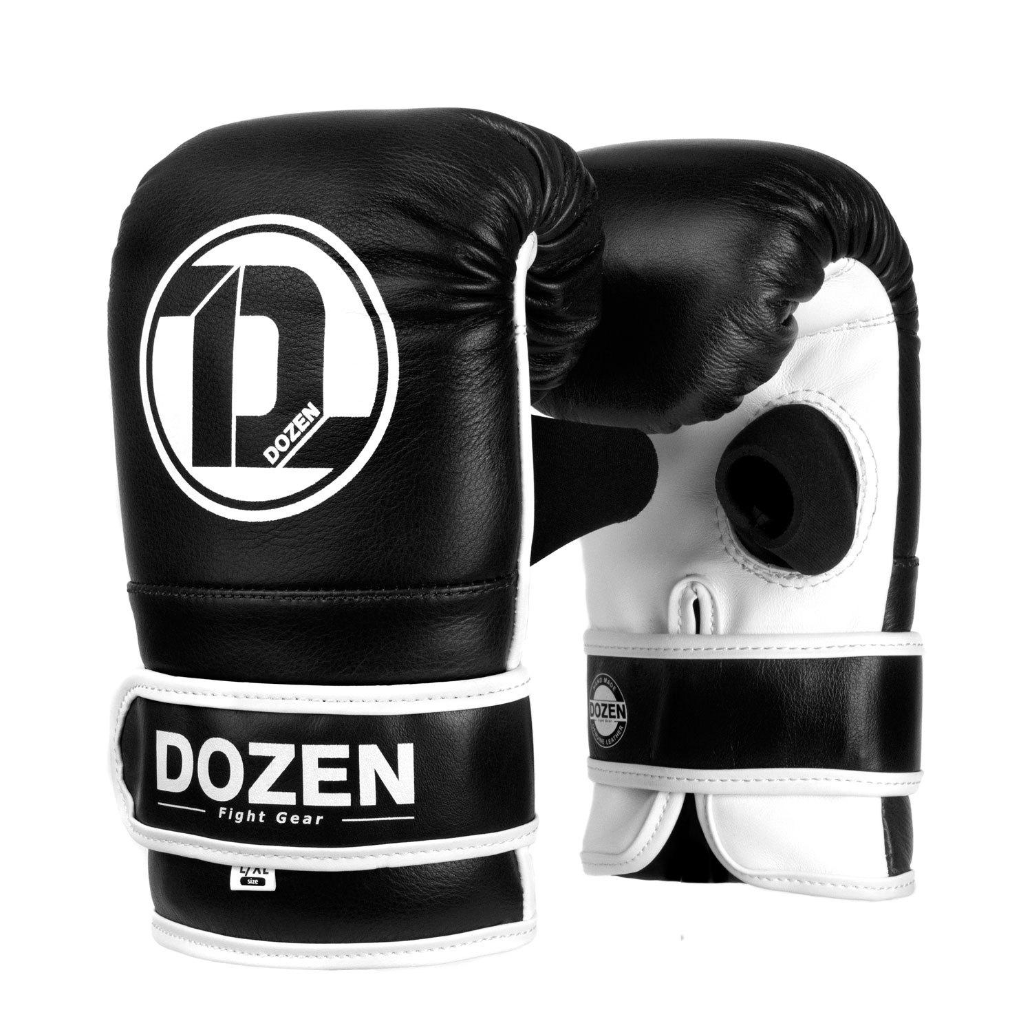 Снарядные перчатки Dozen Soft Pro Bag Gloves S/M Черно-белый