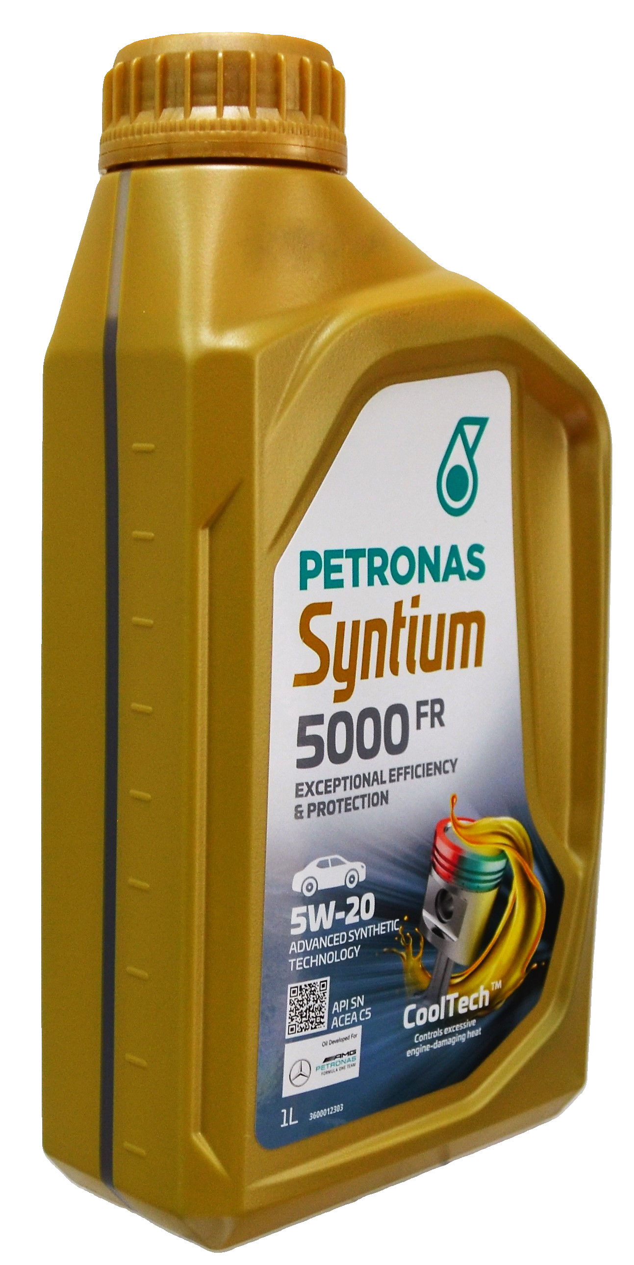 Моторное масло PETRONAS LUBRICANTS Syntium 5000 FR 5W-20 1 л (2422462848) - фото 1 Моторное масло PETRONAS LUBRICANTS Syntium 5000 FR 5W-20 1 л (2422462848) - фото 1