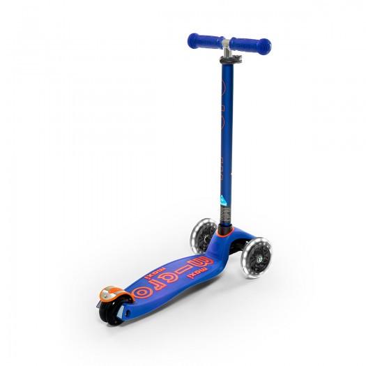 Самокат Micro Maxi Deluxe LED Cиний - фото 5