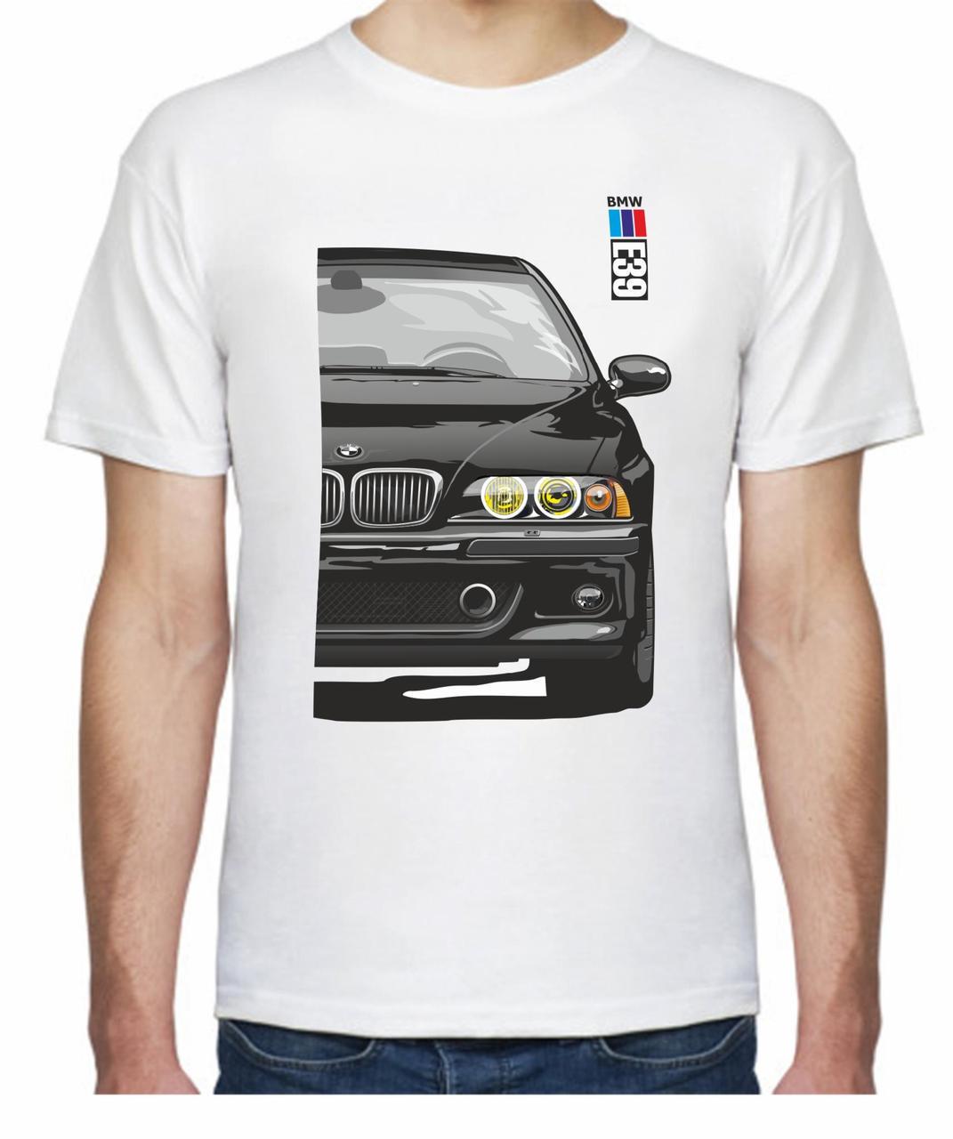 Футболка мужская Avtolife BMW E39 MotorSport ver2 F 515139 S Черный/Белый (2496231550)