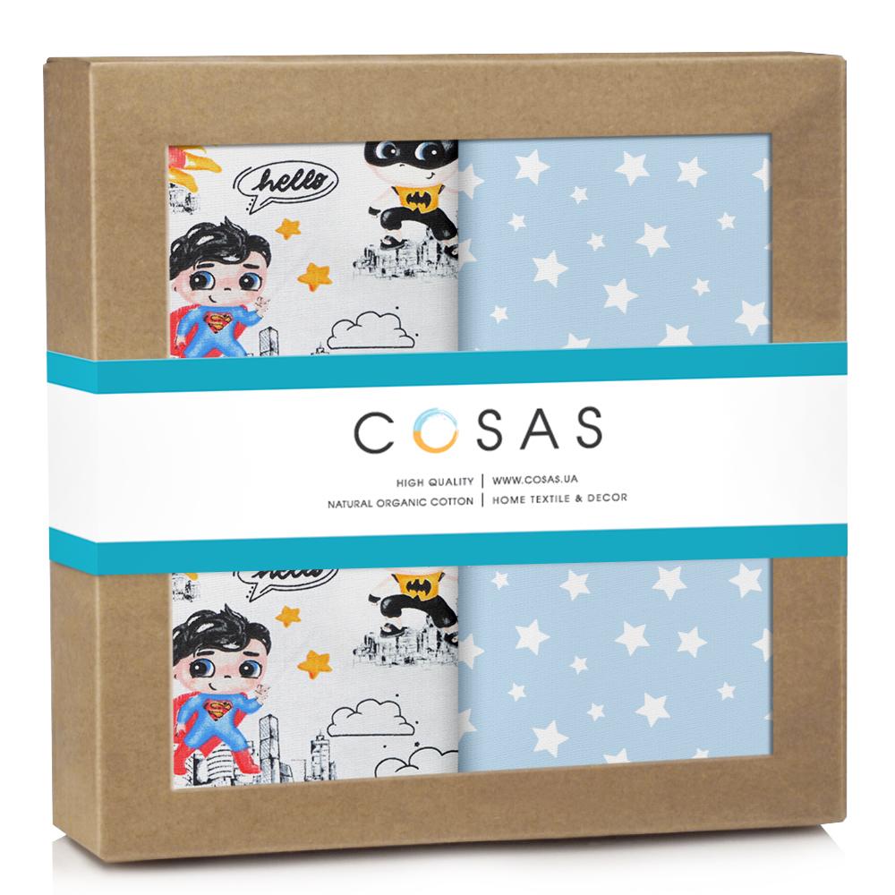 Пеленки детские Cosas Superheroes многоразовые 2 шт. (4822052227596) Пеленки детские Cosas Superheroes многоразовые 2 шт. (4822052227596)