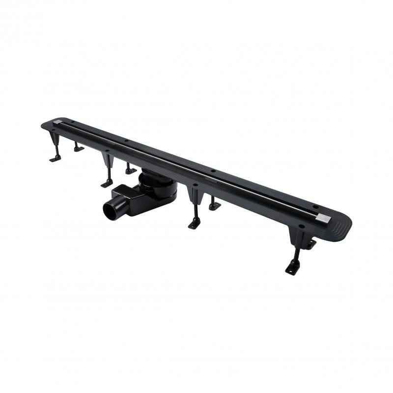 Трап Q-tap Aries CRM70900304 щелевой с гидрозатвором и нержавеющей планкой (13729) Трап Q-tap Aries CRM70900304 щелевой с гидрозатвором и нержавеющей планкой (13729)