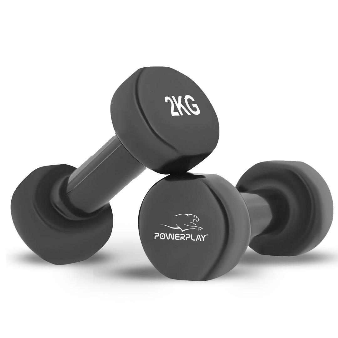 Набір гантелей в кейсі PowerPlay 4121 Fitness Dumbells 9 кг - фото 7