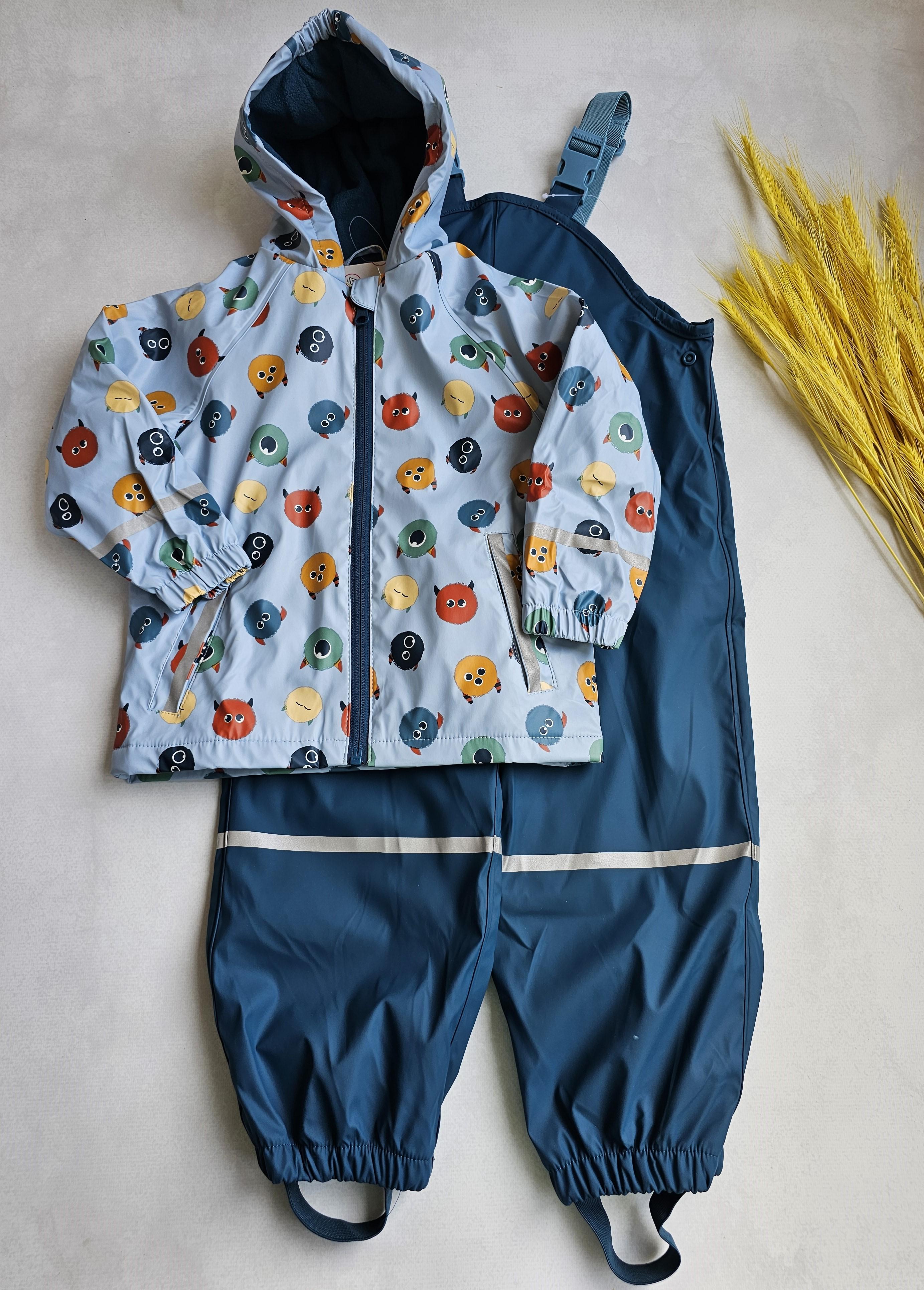 Комплект для хлопчика Lupilu від дощу флісовий 110-116 см (19158449)