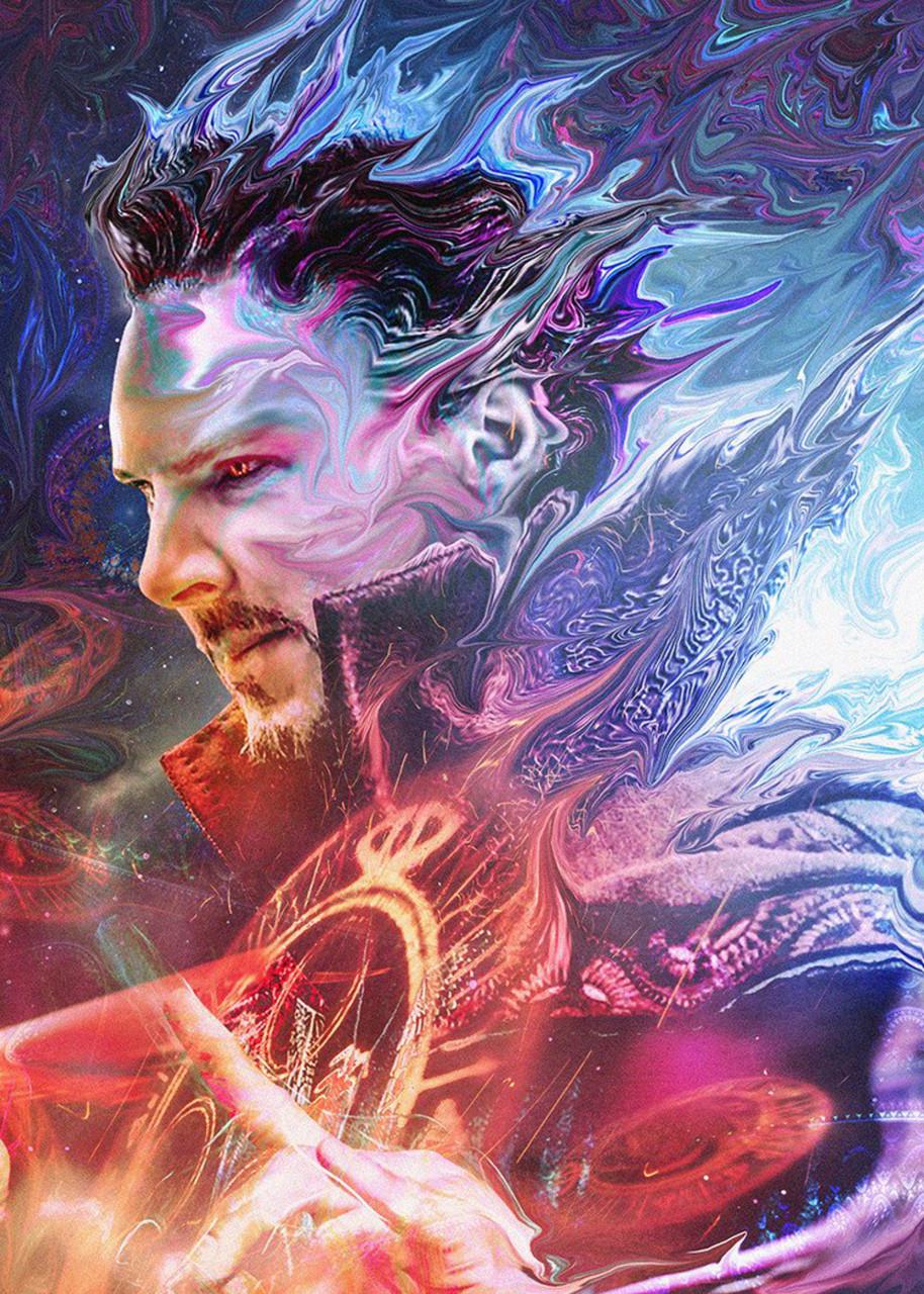 Картина постер Gee! Doctor Strange Доктор Стрендж фан 40х60 см DS.09.036