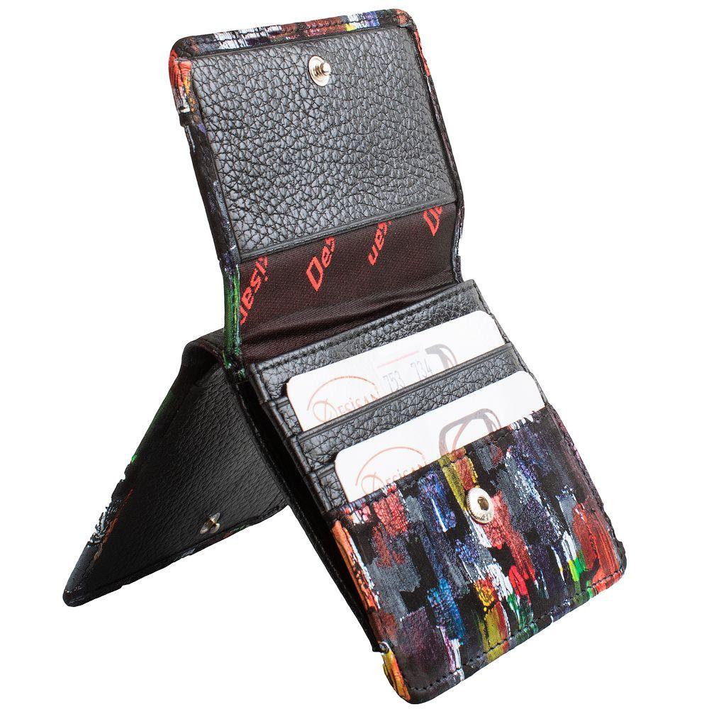 Кошелек женский кожаный DESISAN 4208 Разноцветный - фото 4 Кошелек женский кожаный DESISAN 4208 Разноцветный - фото 4