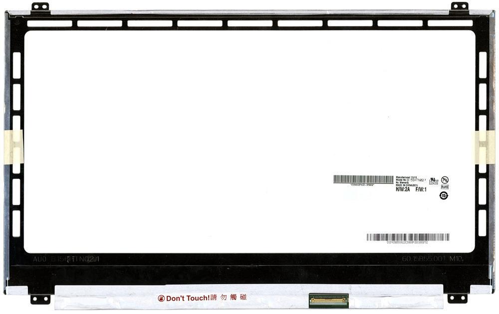 Матрица для ноутбука 15,6" Slim 40 pin справа 1920x1080 LED крепления сверху матовая AU Optronics AUO B156HTN02.1