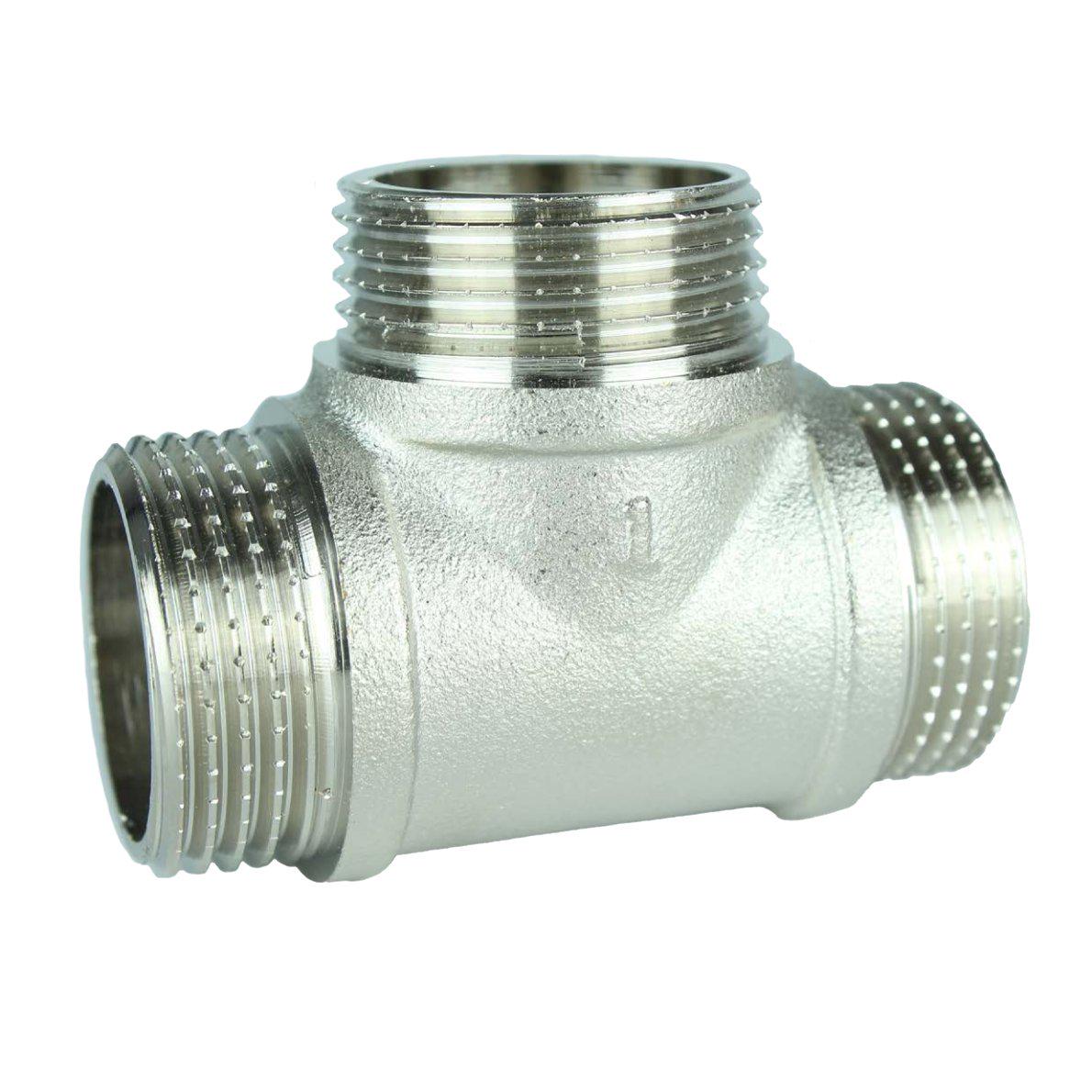 Тройник VA 000027726 никель наружная 1" (197526) Тройник VA 000027726 никель наружная 1" (197526)