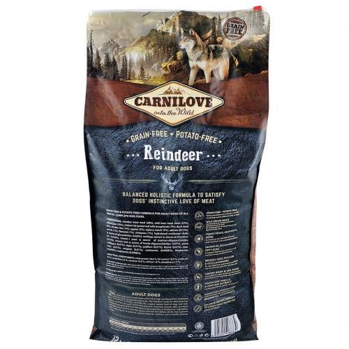 Корм сухой Carnilove Raindeer для взрослых собак всех пород оленина и кабан 12 кг - фото 3 Корм сухой Carnilove Raindeer для взрослых собак всех пород оленина и кабан 12 кг - фото 3