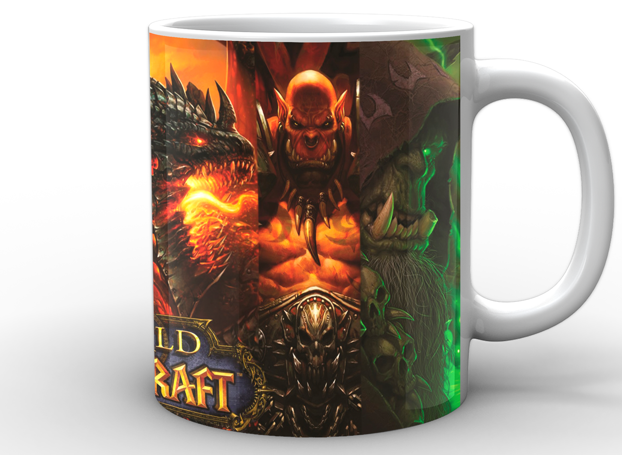 Чашка GeekLand Мир Военного Ремесла постер 330 мл