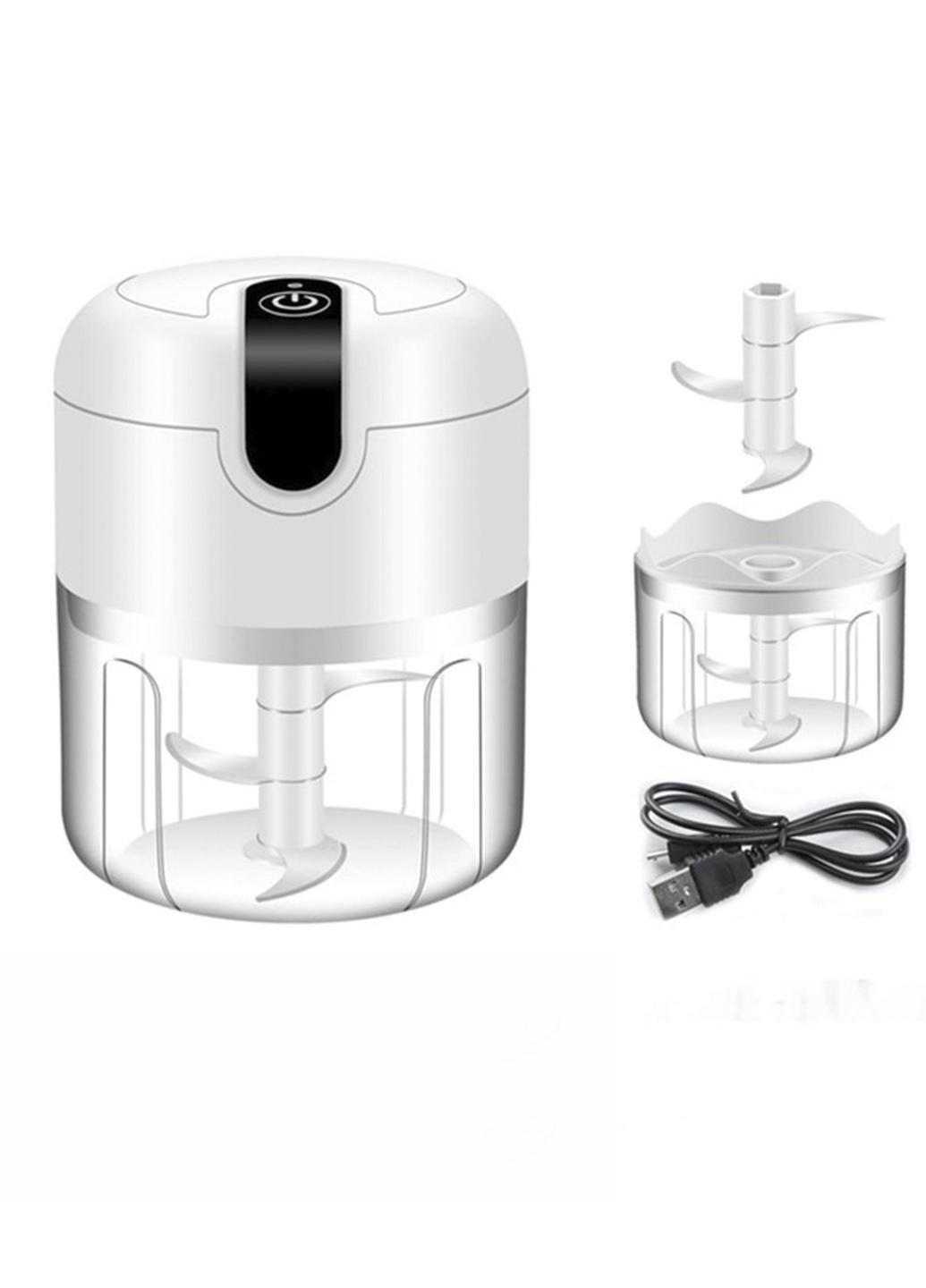 Подрібнювач кухонний міні AND 999 для зелені та овочів USB 100 мл Білий (998745) - фото 1 Подрібнювач кухонний міні AND 999 для зелені та овочів USB 100 мл Білий (998745) - фото 1