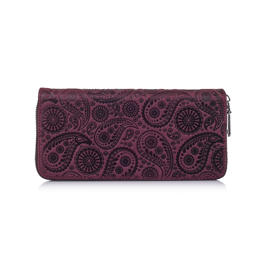Кошелек Buta Art кожаный Фиолетовый (W-02-S19-1621-T004)