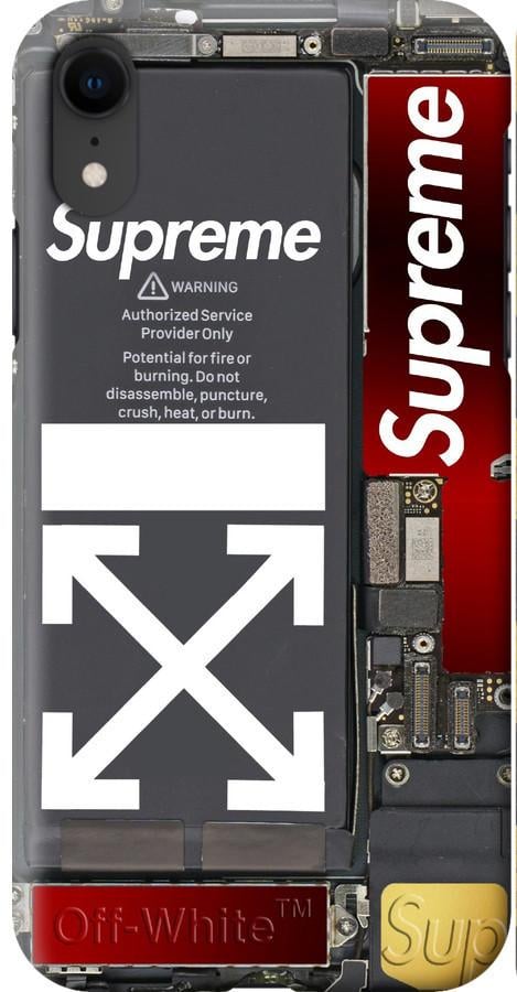 Чехол силиконовый FTS для Apple iPhone Xr Supreme (600049)