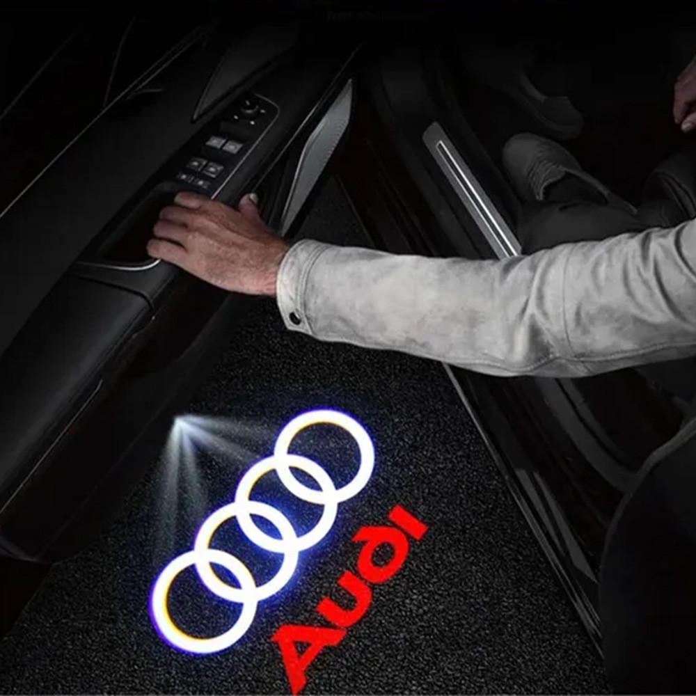 Проекція логотипу світлодіодна для автомобіля Audi 2 шт. (Audi01) - фото 2