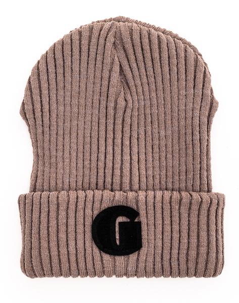 Шапка детская для девочки Бетти DV401 без подкладки 46-50 см Кофейный