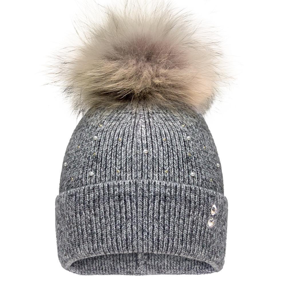 Шапка зимняя Девид стар. р. 56 Серый (21421)