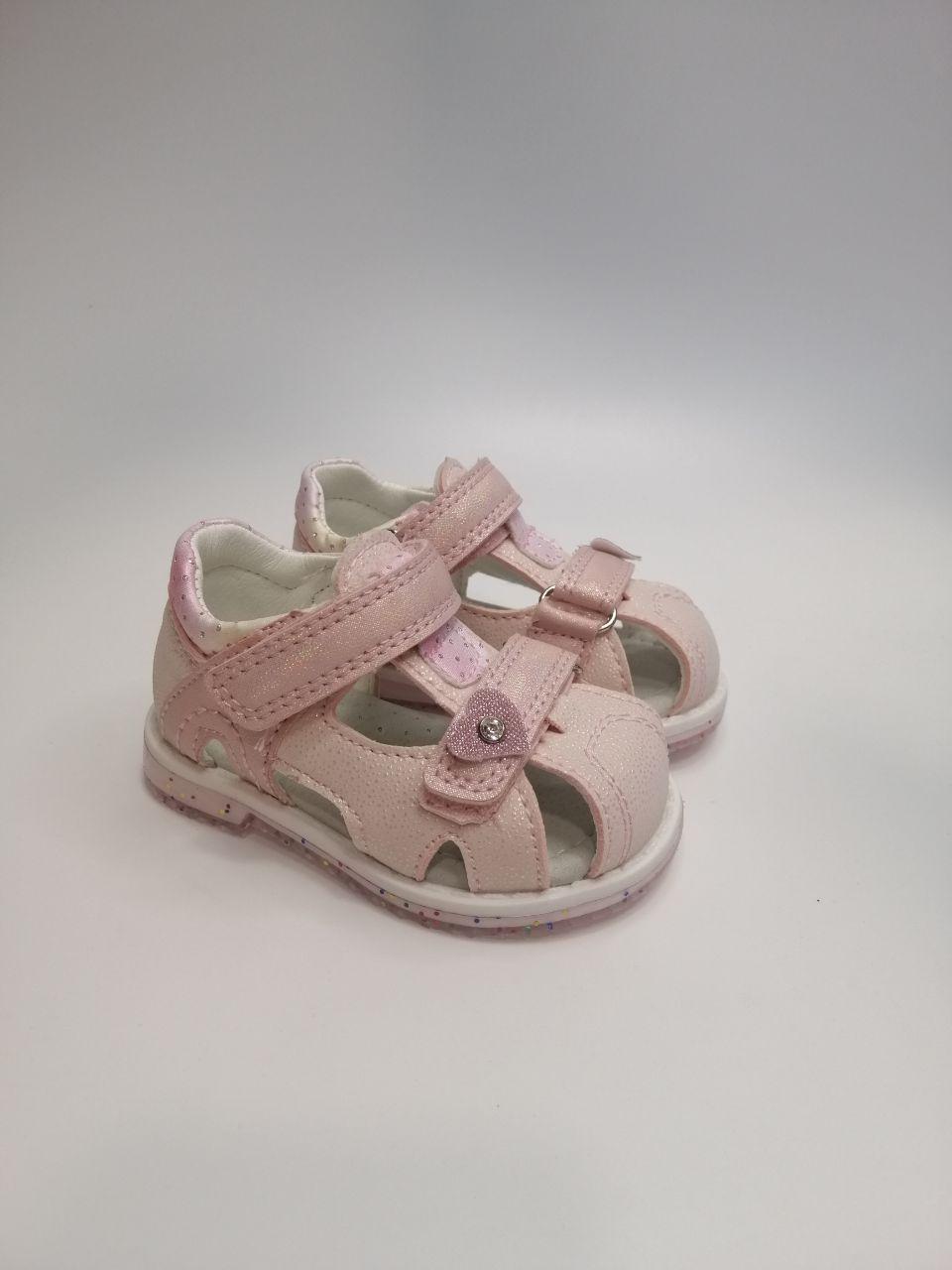 Босоніжки для дівчинки Clibee р. 23 14,5 см Рожевий (276 АA pink)