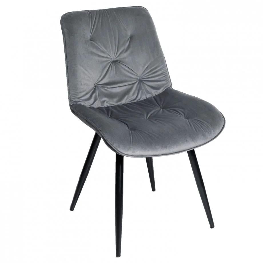 Стул Intarsio STYLE Черный/Темно-серый (8815537)