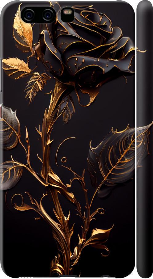 Чехол на Huawei P10 Роза 3 (5552m-780-42517)