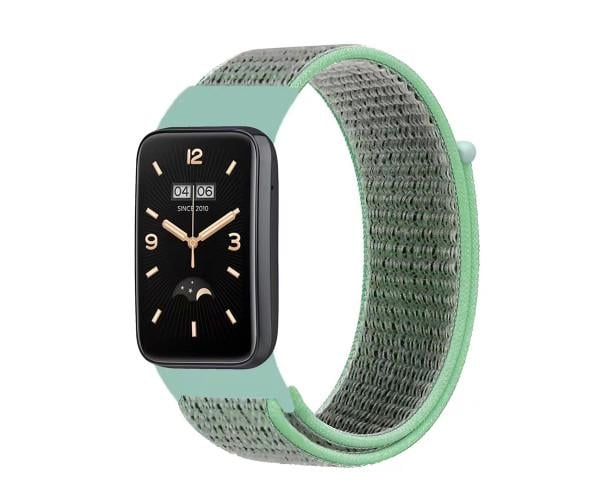 Ремешок Epik Nylon для смарт-часов Xiaomi Mi Band 7 Pro Бирюзовый