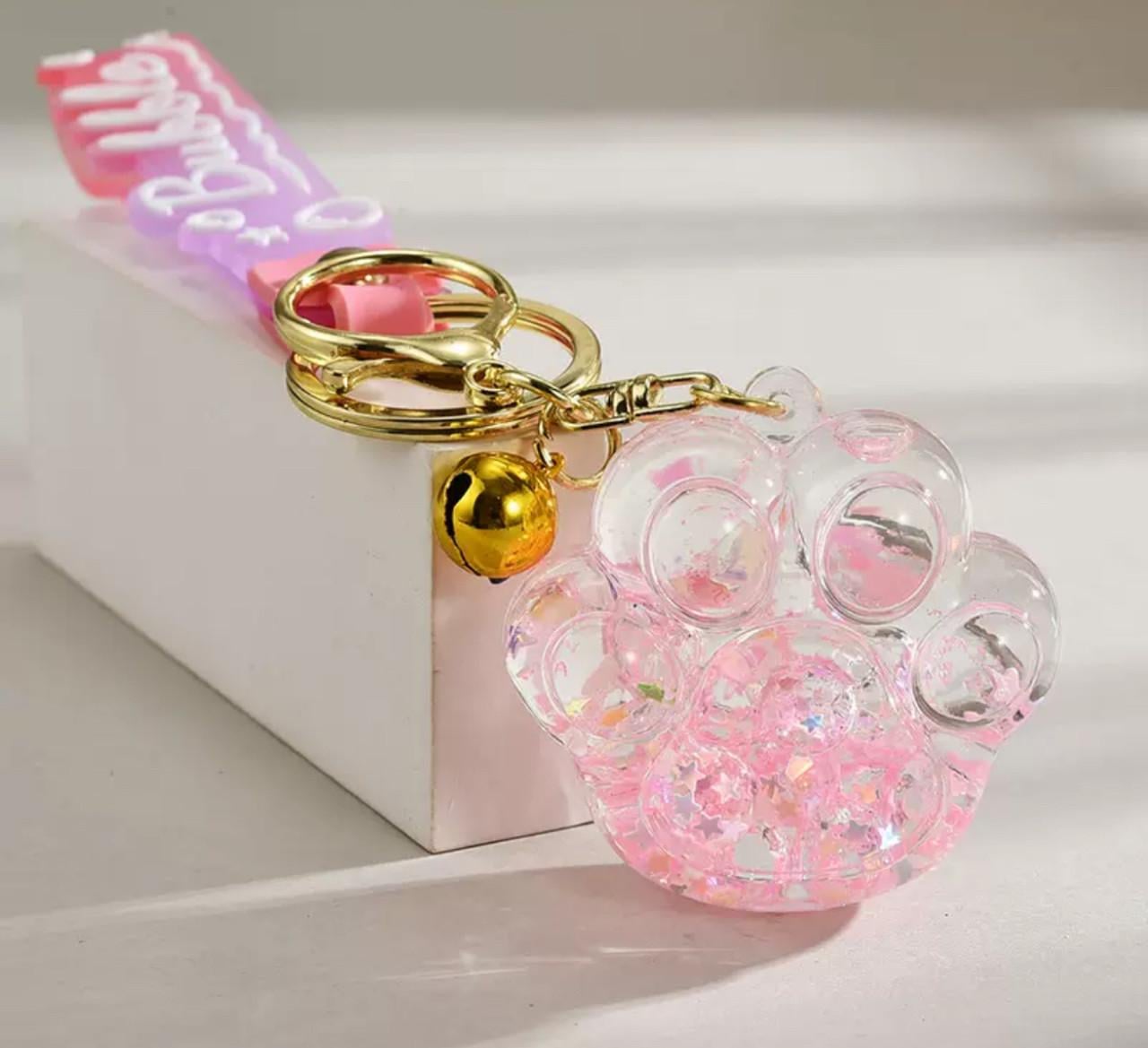 Брелок Лапка Bubble Розовый (2518050516)