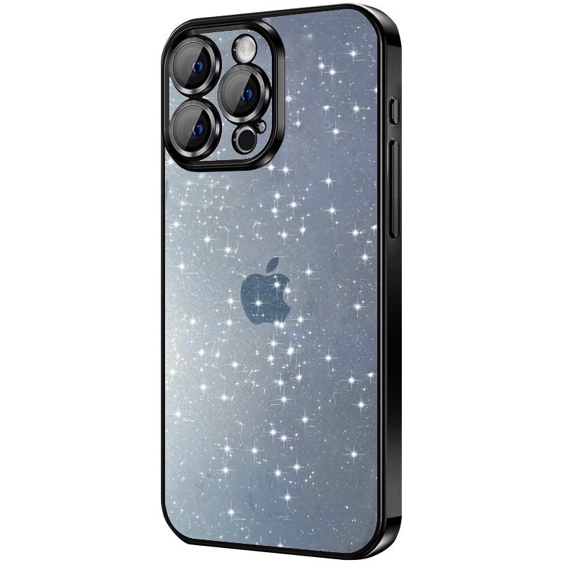 Противоударный чехол TPU+PC Glittershine для Apple iPhone 14 Pro (6.1") Black