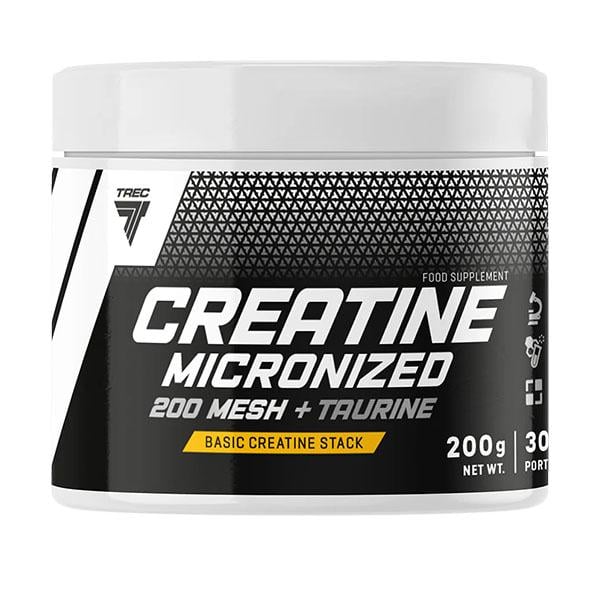 Креатин моногідрат Trec Nutrition Creatine Micronized 200 MESH/Taurine 200 г 30 порцій (000024894)