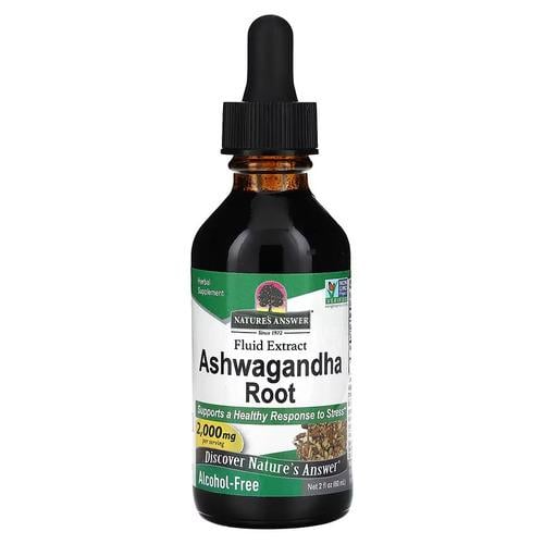Ашваганда Nature's Answer Ashwagandha Root 2,000 мг 60 мл (NTA-00577)