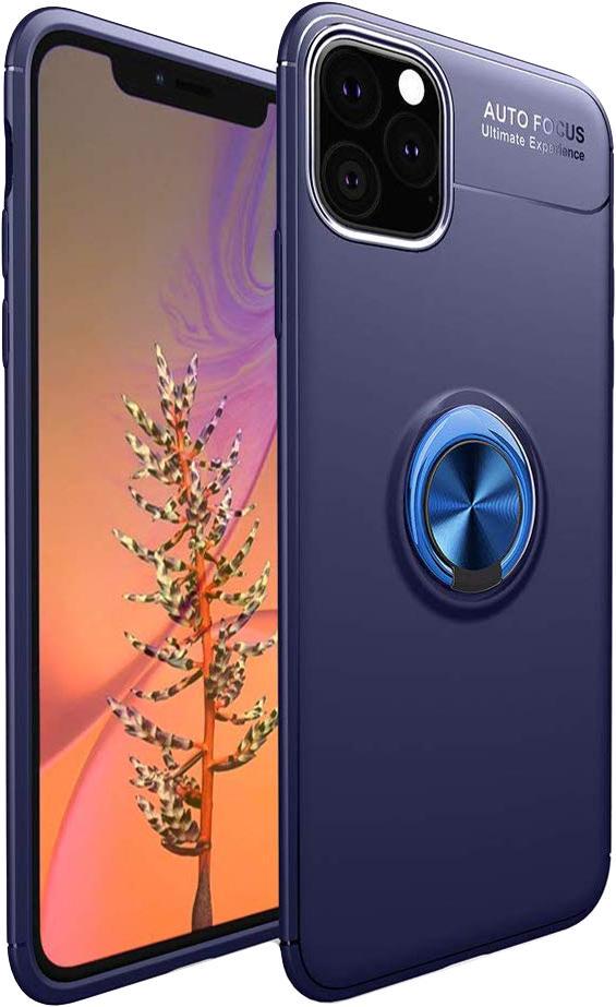 Чохол з кільцем Auto Focus для iPhone 11 Pro Blue (11406-28) Чохол з кільцем Auto Focus для iPhone 11 Pro Blue (11406-28)