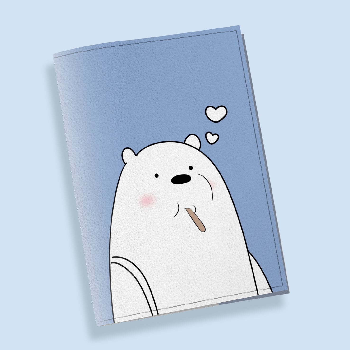 Обложка на паспорт The cover We Bare Bears 9,6x13,3 см (903009)