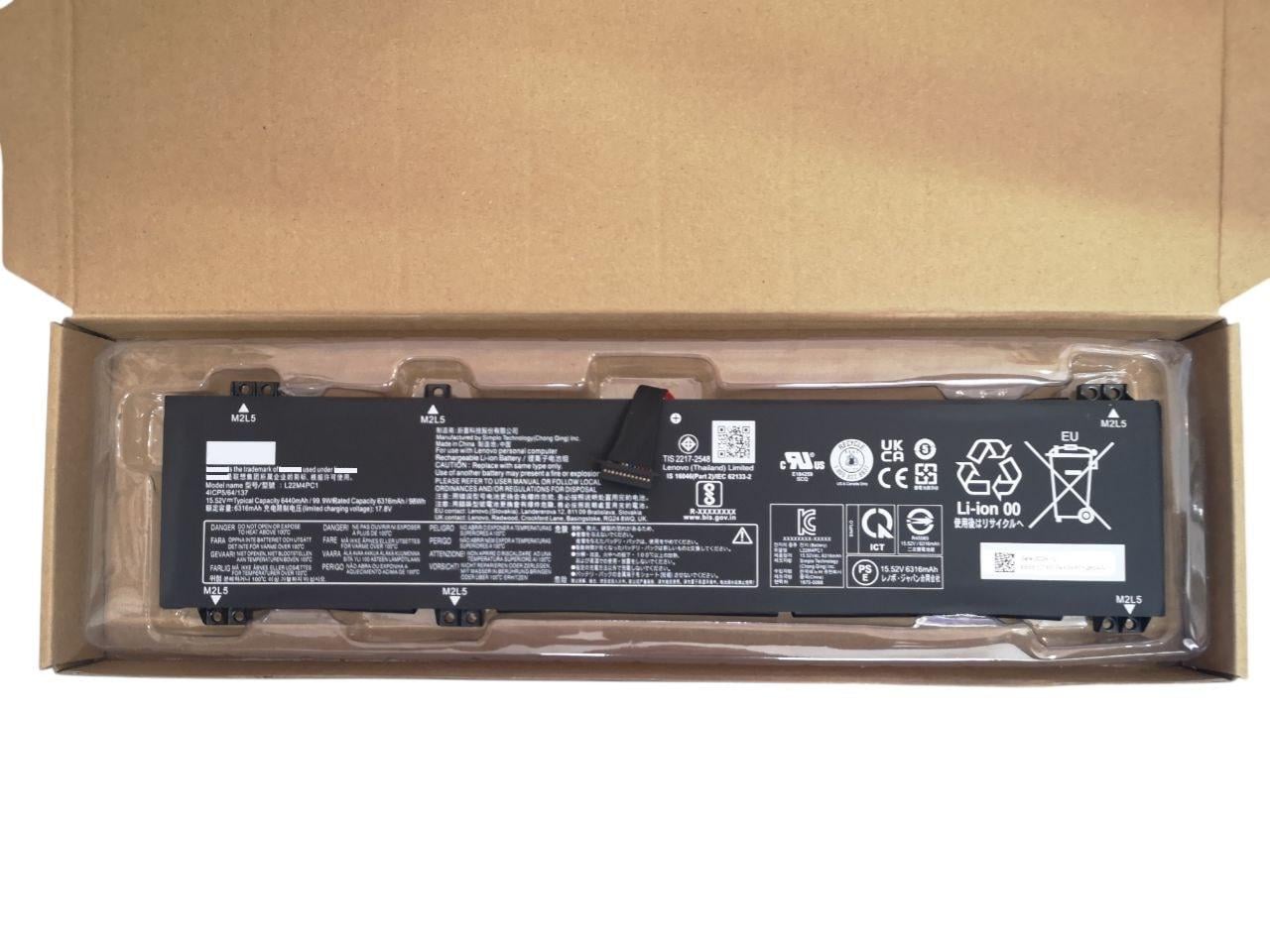 Аккумулятор для Lenovo Pro 7 16IRX8/Y9000K 2023/L22M4PC1/L22D4PC1/L22X4PC1 6440 mAh 99,9Wh (000012495)