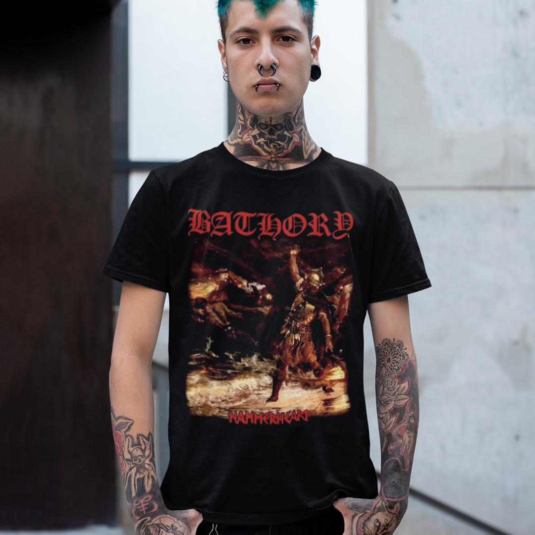 Футболка унисекс Bathory Hammerheart  S Черный (00000001044)