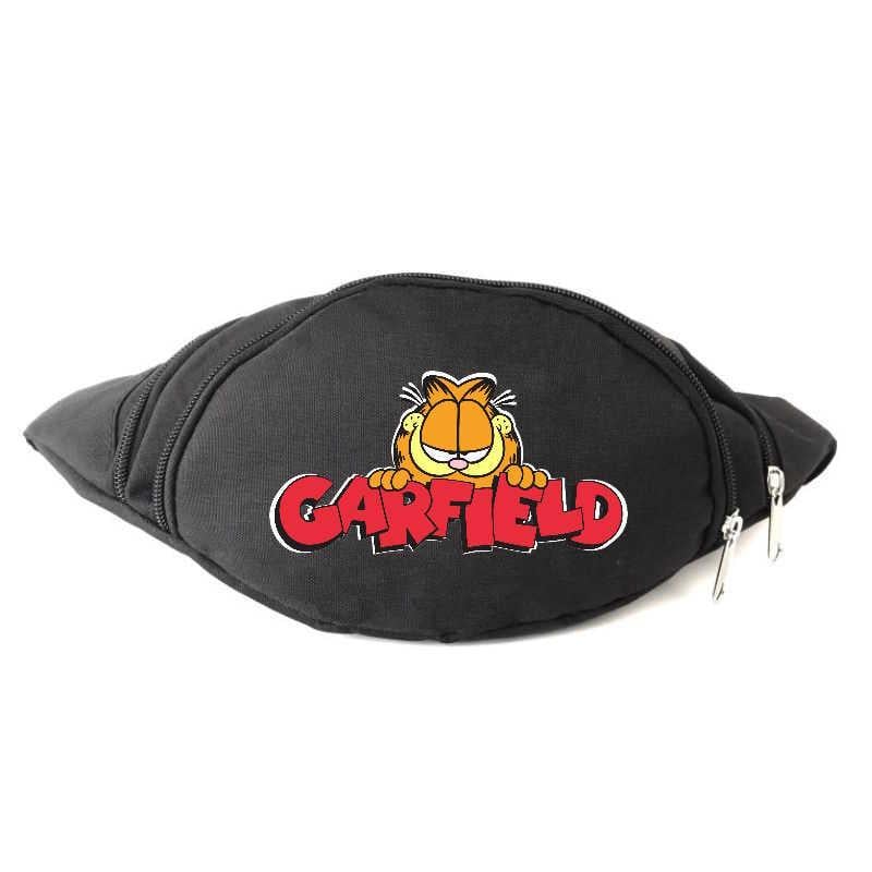 Поясная сумка-бананка Garfild-07 Черный (2236799091)