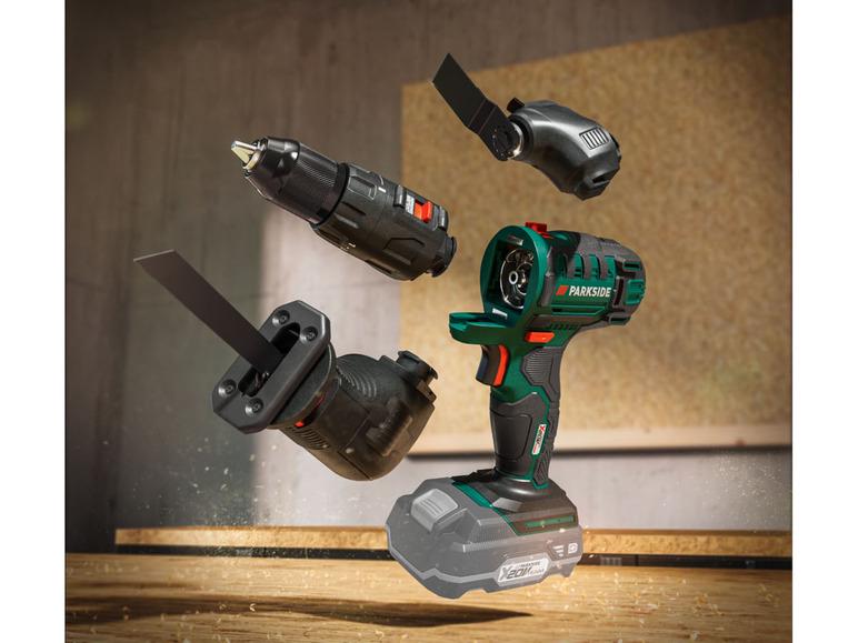 Набір шуруповерт/шабельна пила/реноватор/шліфмашина Parkside PKGA 20 Li C2 4в1 (11486682) - фото 2