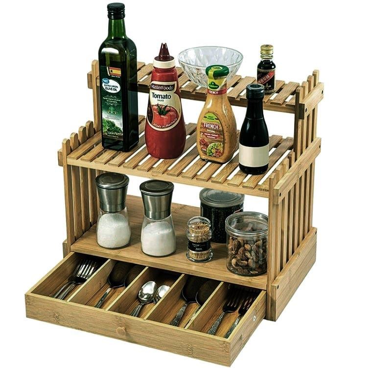 Полка настольная из дерева Актау Сиена (ПСТ/002005)