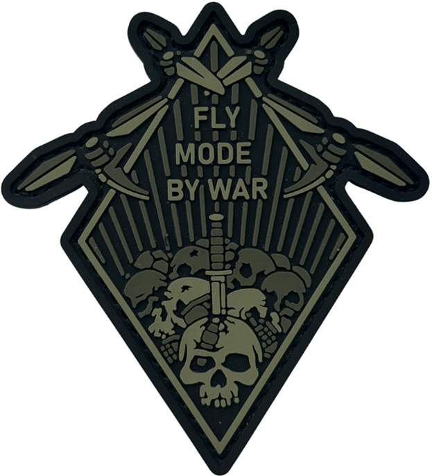 Патч FLY MODE BY WAR Оливковое масло (PATCH-0114)
