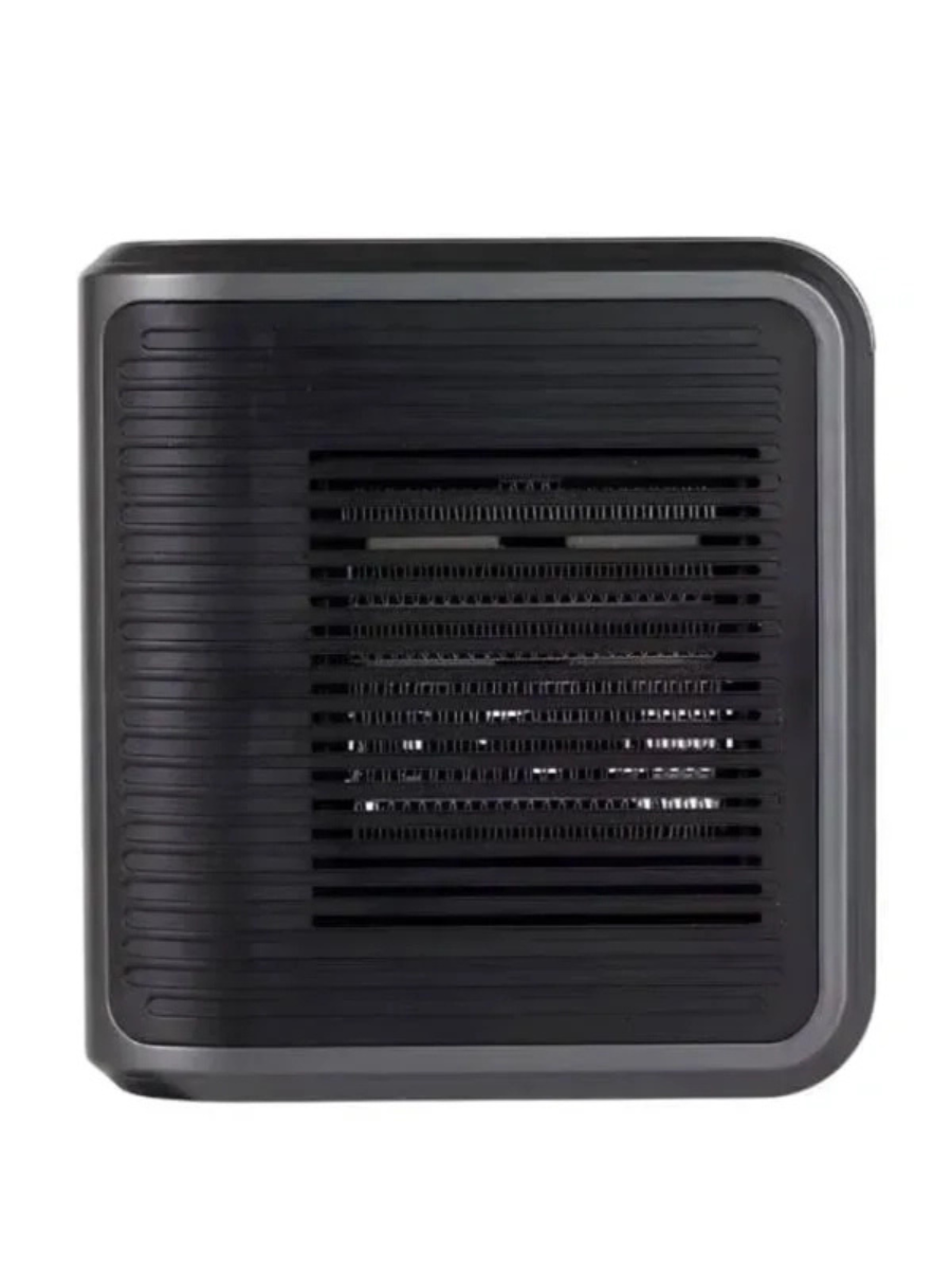 Тепловентилятор з таймером 800 Вт Сіро-чорний (3053128710)