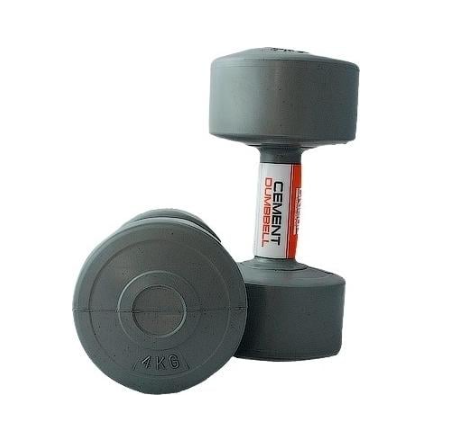 Гантелі LiveUp CEMENT DUMBELL 2 шт. 4,0 кг Сірий (LS2003-4) Гантелі LiveUp CEMENT DUMBELL 2 шт. 4,0 кг Сірий (LS2003-4)