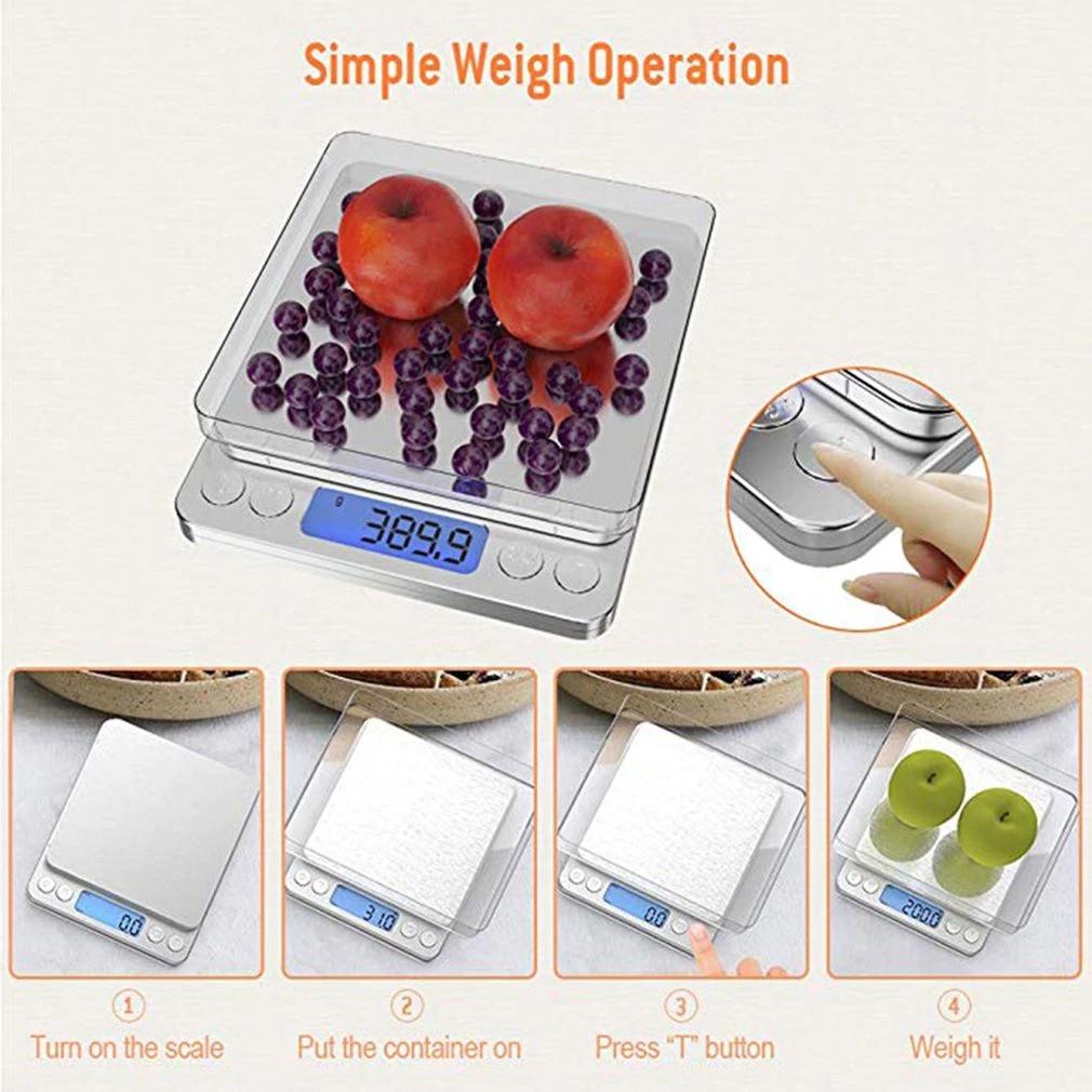 Ваги електронні Digital Jewelry Pocket Scale T500 від 0,01 до 500 г - фото 10