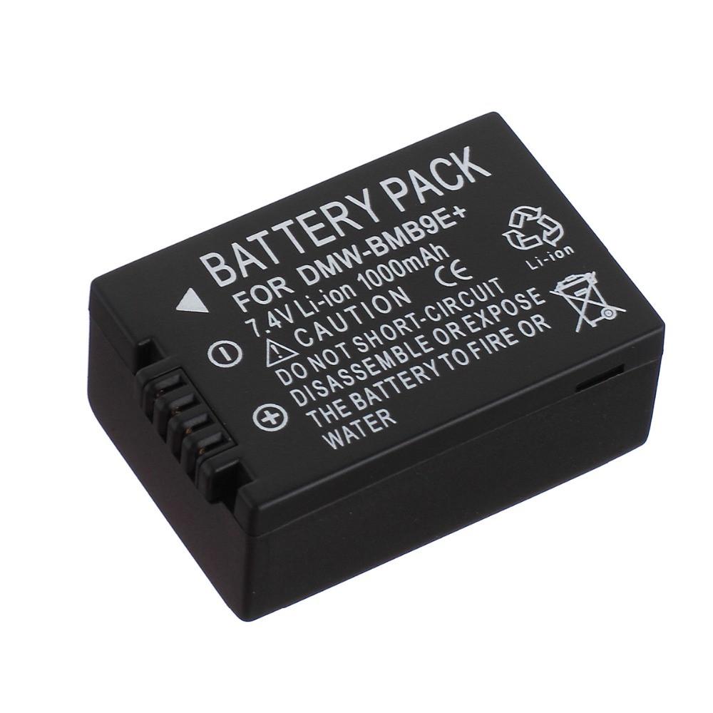 Аккумулятор DMW-BMB9 DMW-BMB9E DMW-BMB9GK DMW-BLE9GK DMW-BLE9PP для камер Panasonic аналог 1000 ma