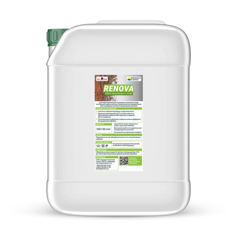 Преобразователь ржавчины Renova АЛАНА 10 кг (30284727)