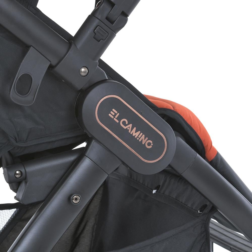 Коляска дитяча El Camino ME 1053-3 DYNAMIC PRO Red wood - фото 11