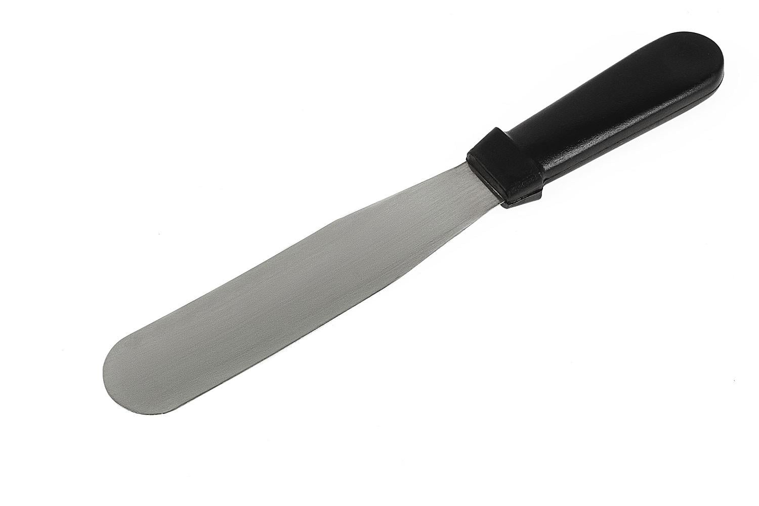 Лопатка One Chef Slinline кондитерская из нержавеющей стали с черной ручкой 14,5 см (52220)