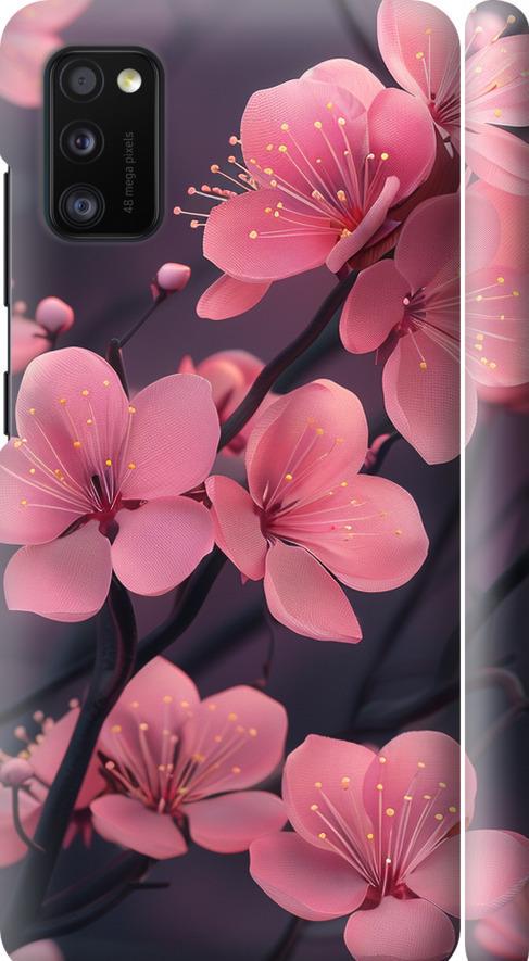 Чехол на Samsung Galaxy A41 A415F Пурпурная сакура (6075m-1886-42517)