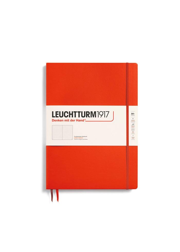 Блокнот Leuchtturm1917 Master Slim A4+ точка Fox Red (370268)